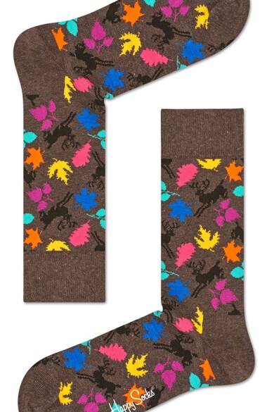 Happy Socks Sosete lungi unisex Deer Barbati