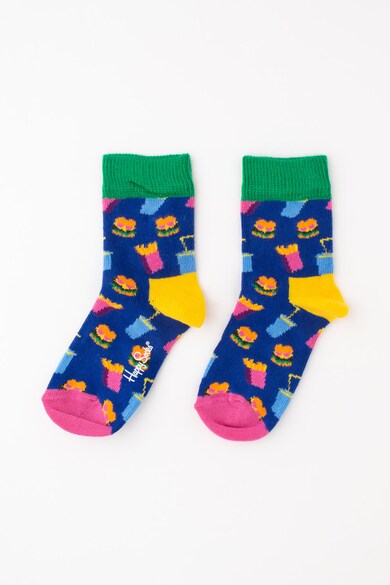 Happy Socks Set de sosete cu model cu mancare - 2 perechi Fete