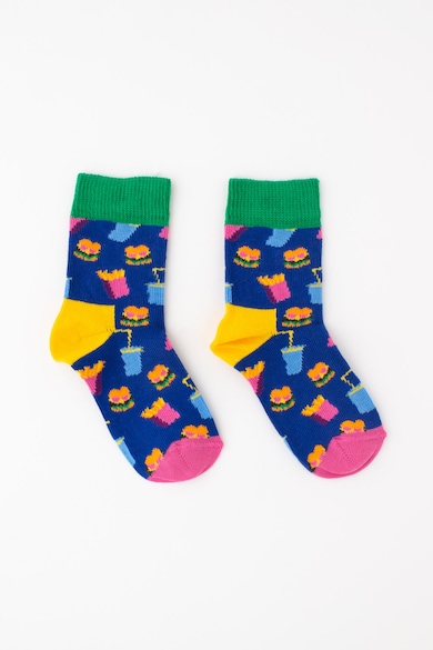 Happy Socks Set de sosete cu model cu mancare - 2 perechi Baieti