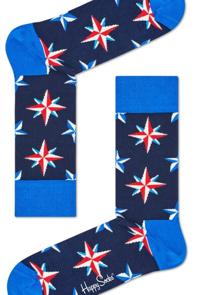 Happy Socks Sosete lungi unisex cu imprimeu Femei