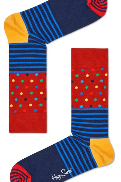 Happy Socks Sosete scurte unisex cu imprimeu Femei