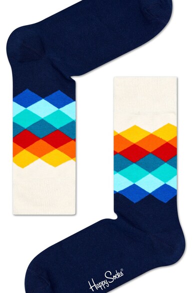 Happy Socks Sosete scurte unisex cu imprimeu Femei