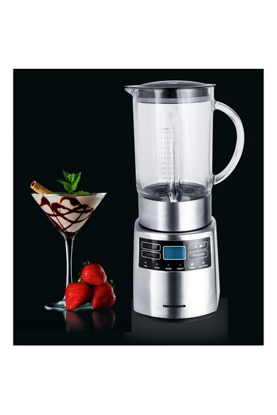 Heinner Blender  Master Collection , 1000 W, 1.5 l, 6 programe, functie Pulse, Negru/Argintiu Femei