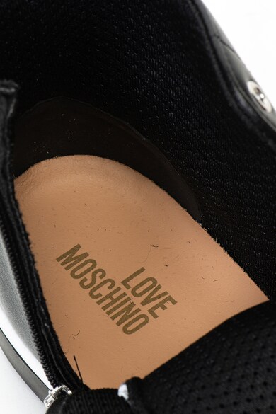 Love Moschino Pantofi sport inalti de piele ecologica Femei