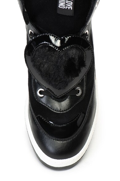 Love Moschino Спортни обувки от еко кожа и велур Жени