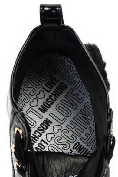 Love Moschino Спортни обувки от лачена еко кожа Жени