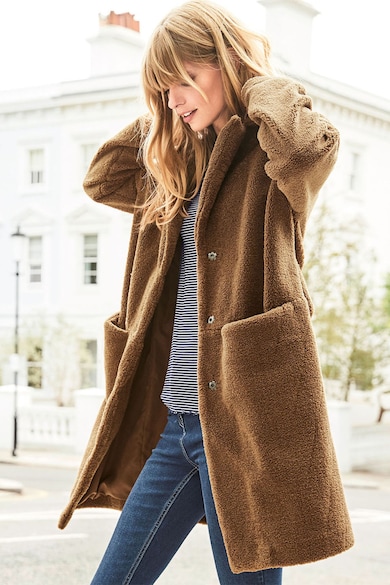 NEXT Haina de blana shearling sintetica Femei