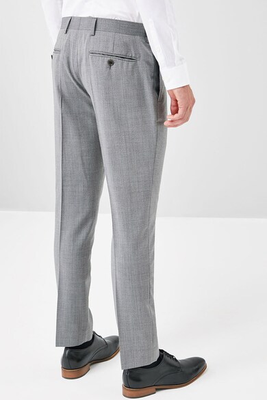 NEXT Pantaloni eleganti skinny din lana 11 Barbati