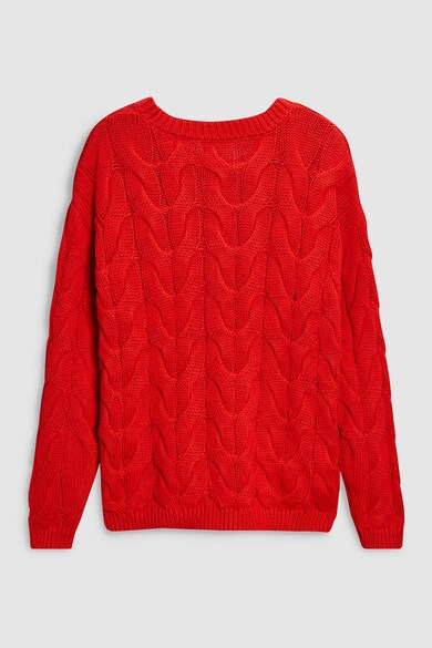 NEXT Пуловер с плетка осморка Жени