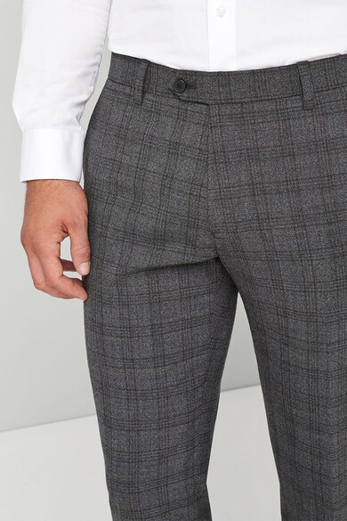 NEXT Pantaloni eleganti slim fit din amestec de lana Signature Barbati