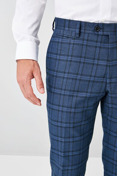 NEXT Pantaloni skinny eleganti cu carouri Barbati