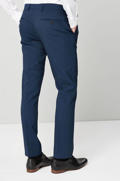 NEXT Pantaloni slim fit eleganti din amestec de lana 7 Barbati