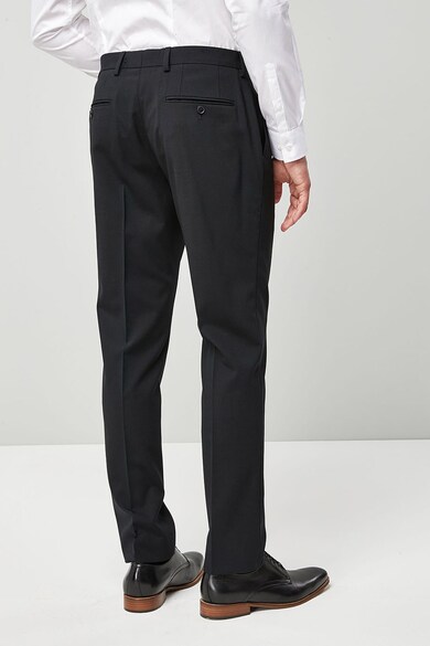 NEXT Pantaloni slim fit eleganti din amestec de lana 3 Barbati