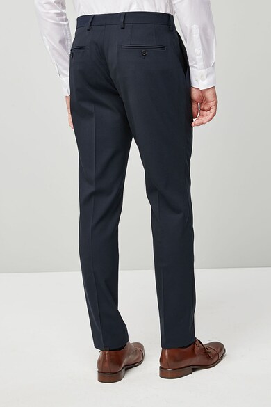 NEXT Pantaloni slim fit eleganti din amestec de lana 11 Barbati