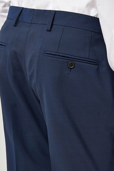 NEXT Pantaloni slim fit eleganti din amestec de lana 1 Barbati