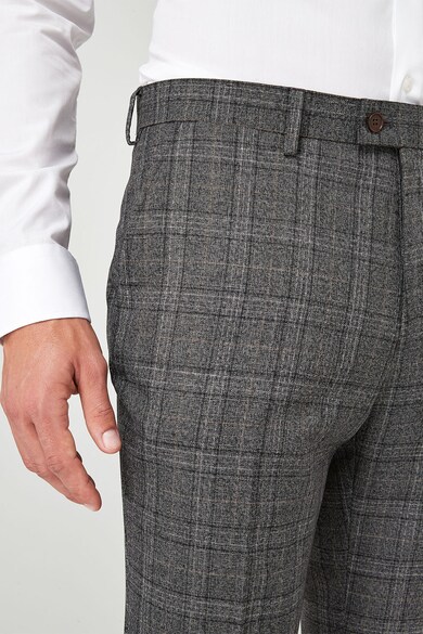 NEXT Pantaloni eleganti slim fit din amestec de lana Barbati