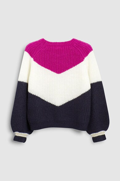 NEXT Пуловер с десен тип цветен блок Момичета