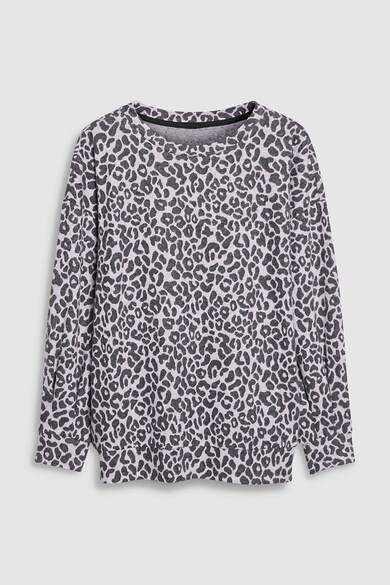 NEXT Bluza cu model animal print Femei