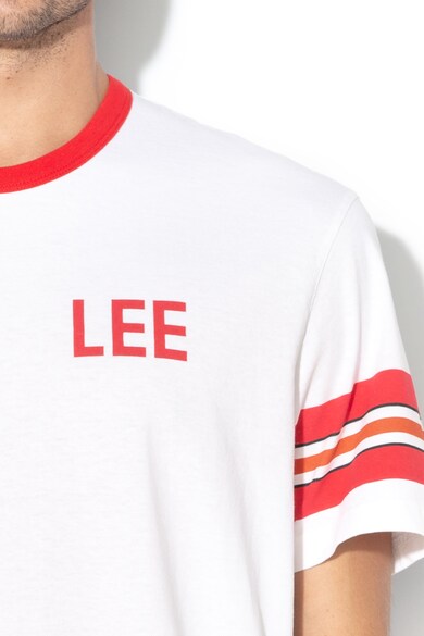 Lee Уголемена тениска с лого Мъже