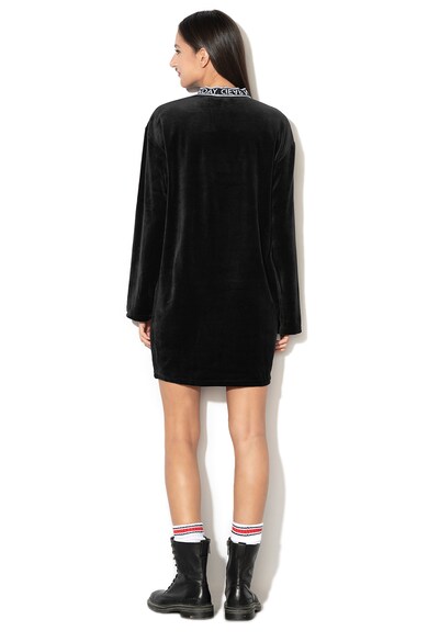 Cheap Monday Rochie de catifea cu detaliu logo Femei