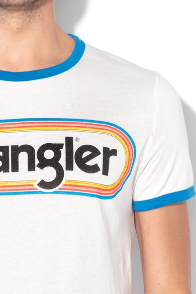 Wrangler Tricou cu imprimeu logo Ringer Barbati