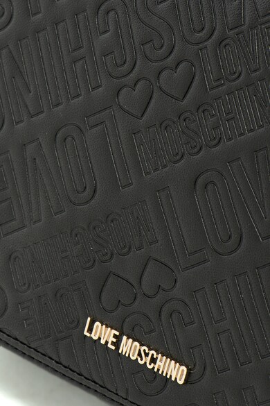 Love Moschino Чанта от еко кожа с релефно лого Жени