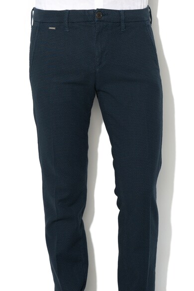 GUESS JEANS Pantaloni chino cu imprimeu grafic Barbati