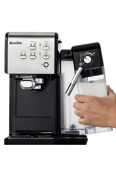 Breville Espressor manual  VCF109X Prima Latte II, 19 bar, 1.5 L, recipient lapte 0.6 L Femei