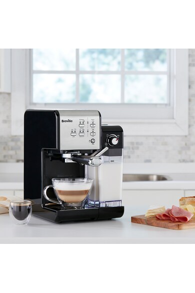 Breville Espressor manual  VCF109X Prima Latte II, 19 bar, 1.5 L, recipient lapte 0.6 L Femei