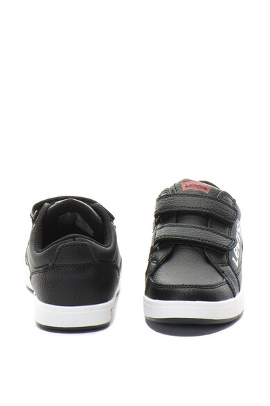 Levi's Kids Pantofi sport de piele ecologica, cu benzi velcro Granit Fete