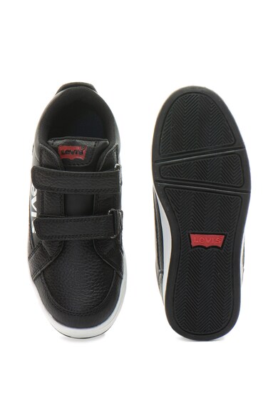 Levi's Kids Pantofi sport de piele ecologica, cu benzi velcro Fete