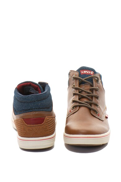 Levi's Kids Pantofi sport mid-high de piele ecologica Portland Baieti