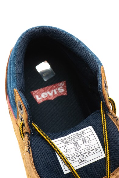 Levi's Kids Pantofi sport mid-high de piele ecologica Aspen Baieti