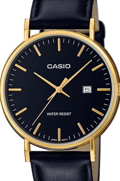 Casio Аналогов часовник Classic с кожена каишка Мъже
