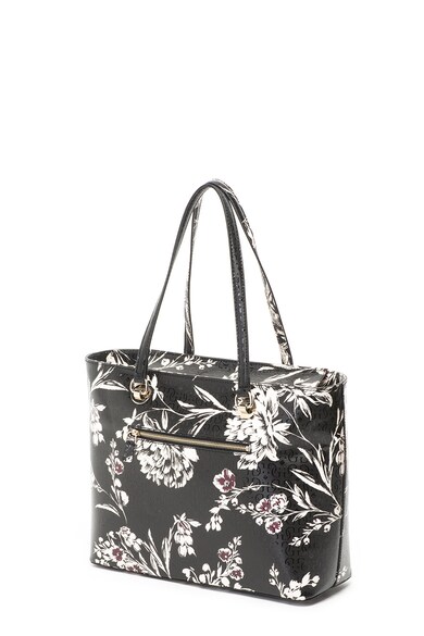 GUESS Geanta shopper de piele ecologica cu model floral Femei