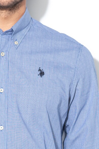 U.S. Polo Assn. Mintás slim fit ing férfi