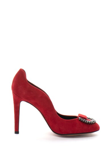 Roberto Botella Велурени обувки с ток стилето и декорации Жени