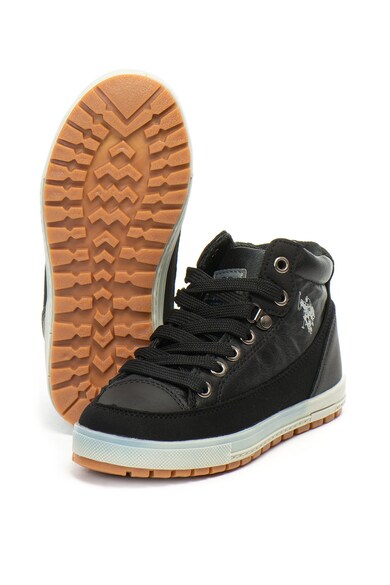 U.S. Polo Assn. Tenisi mid-high de piele ecologica Walky Fete