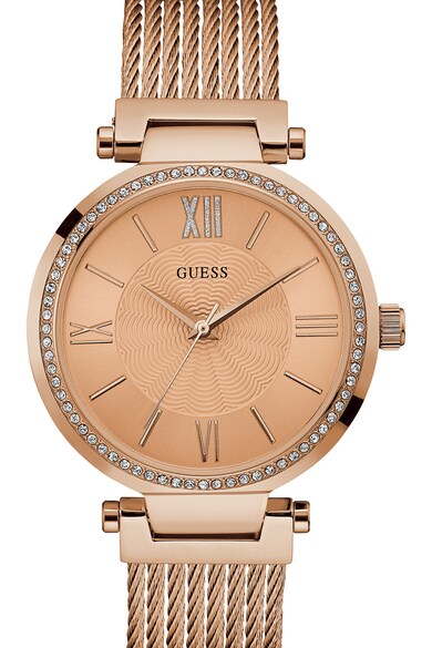 GUESS Ceas cu cristale zirconia Soho Femei