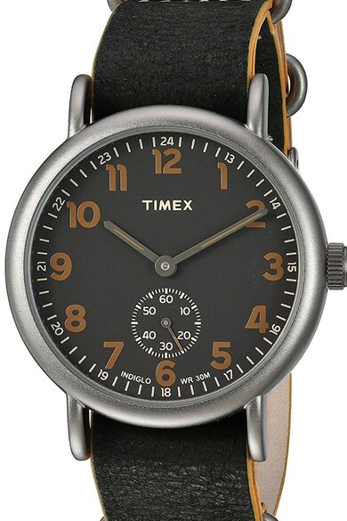 Timex Часовник с кожена каишка Мъже