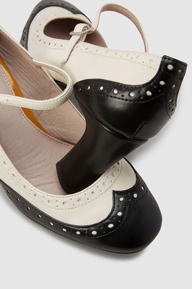 NEXT Pantofi Mary Jones brogue de piele ecologica Femei