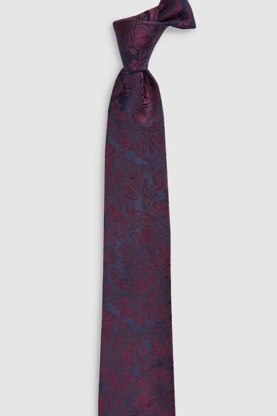 NEXT Сатенена вратовръзка с флорален десен Мъже