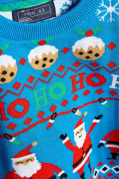 NEXT Finomkötött karácsonyi pulóver Fiú