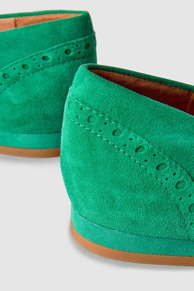 NEXT Pantofi loafer brogue de piele intoarsa Femei