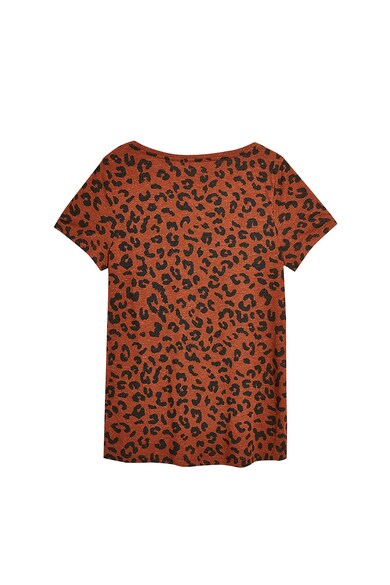 NEXT Tricou cu animal print si insertii de fire stralucitoare Femei