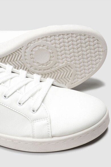 NEXT Műbőr sneakers cipő kontrasztos részletekkel férfi