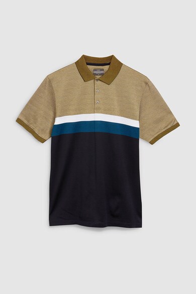 NEXT Tricou polo regular fit cu model colorblock Barbati