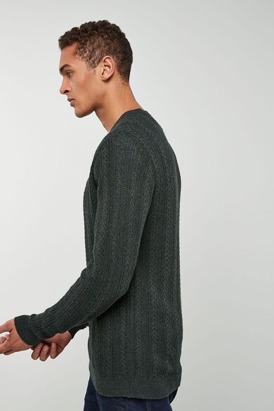 NEXT Grafikai mintás kötött pulóver férfi