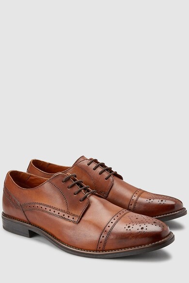 NEXT Pantofi Oxford de piele Barbati