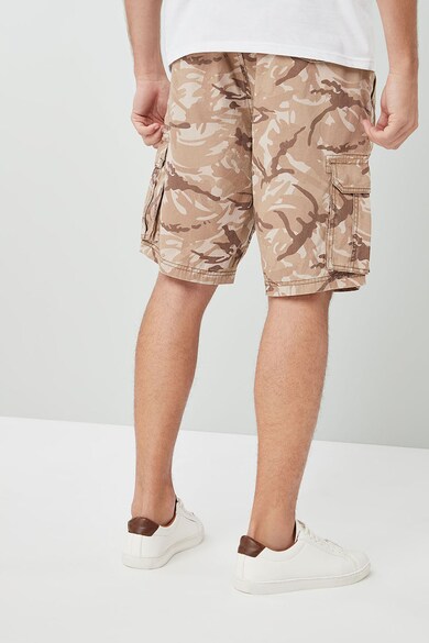 NEXT Pantaloni cargo scurti cu model camuflaj Barbati